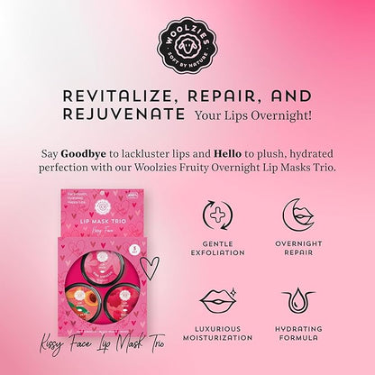 Overnight Lip Sleeping Masks Trio - Lips