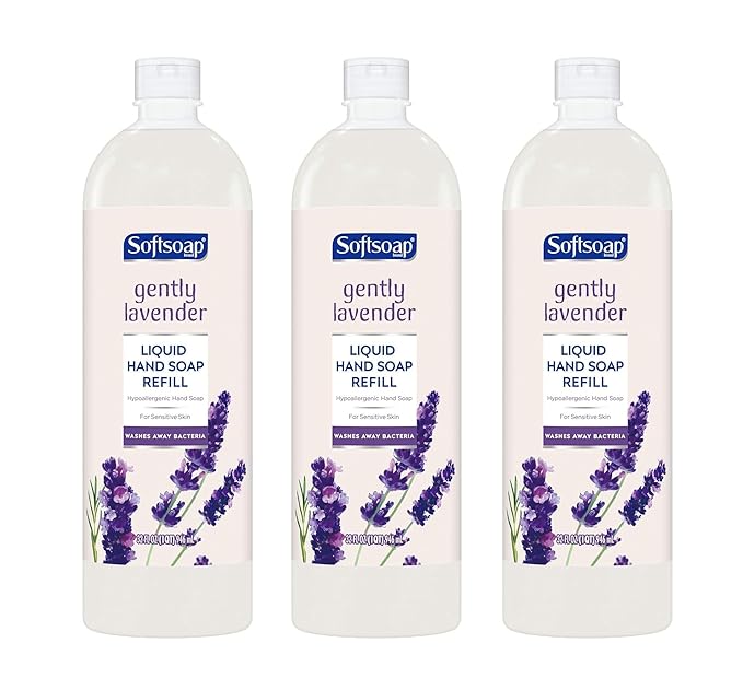 Softsoap Gently Lavender Liquid Hand Soap