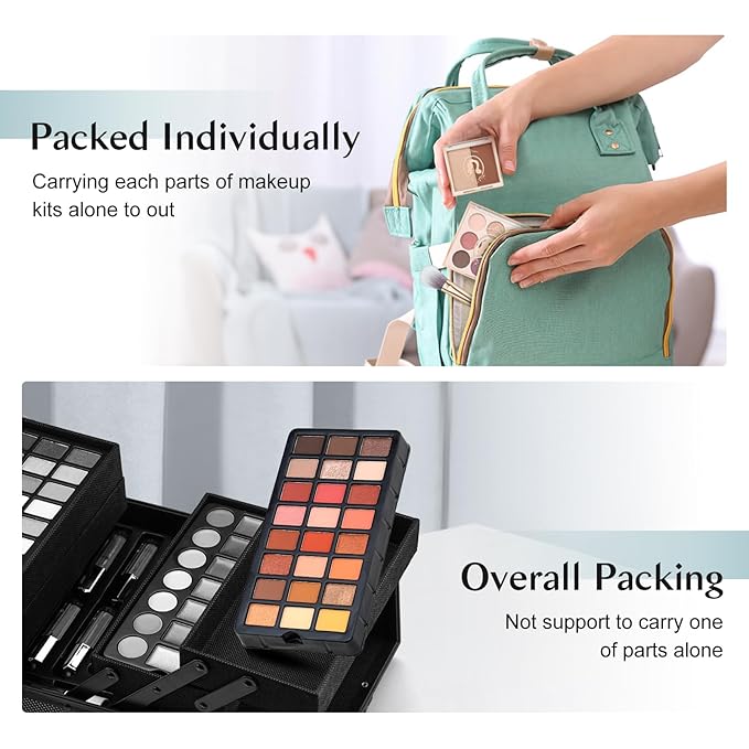 All In One Makeup Kit For Girls, Beginner