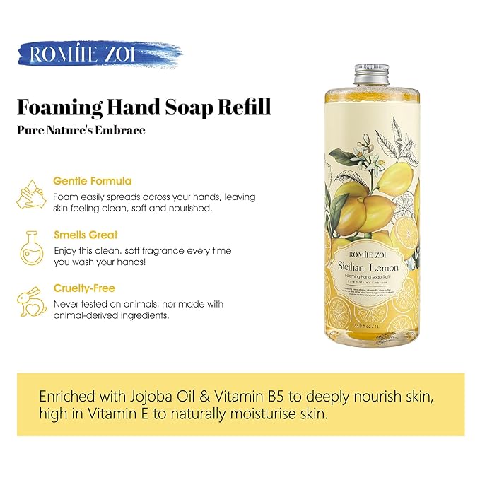 Foaming Hand Soap Refill, Gentle &