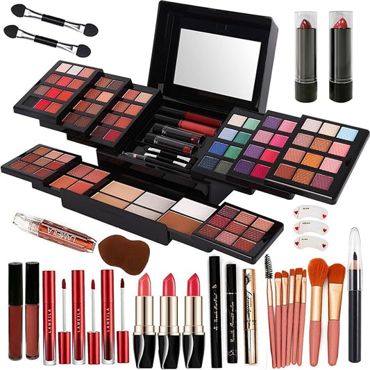 88 Colors Professional Makeup Palette Set Kit Combination,