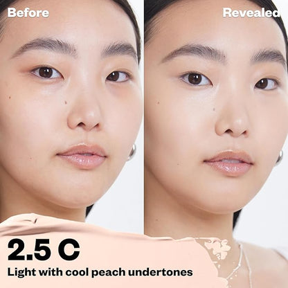 Kosas Revealer Concealer - Medium Coverage Makeup with 2.5 C)