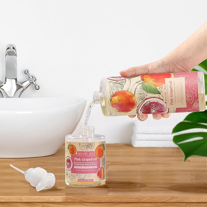 Foaming Hand Soap Refill, Pink Grapefruit,