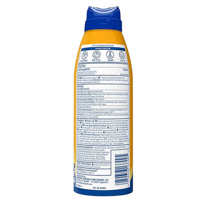 Banana Boat Protection + Vitamins Sunscreen Spray SPF 50 | Moisturizing Sunscreen with Vitamin C & Niacinamide | Banana Boat Spray Sunscreen, Vitamin B3 & Vitamin C Sunscreen, 4.5 oz.