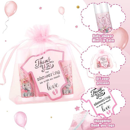 Demissle 50 Pcs Baby Shower Lip Souvenirs(Elephant)