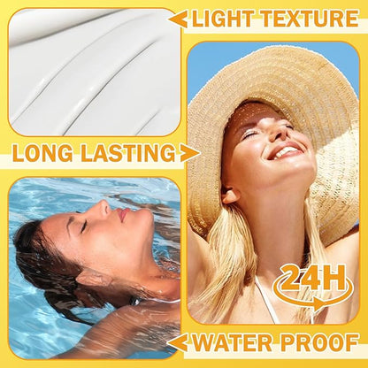 Sunscreen Lotion Stick，Moisturizing Face Sunscreen Lotion SPF 50+ PA+++