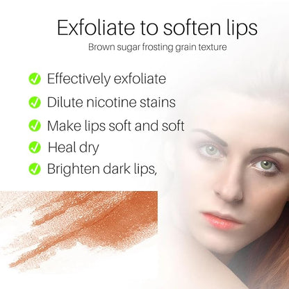 2PCS Natural Plant lip balm Pink