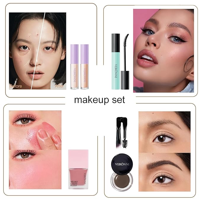 VERONNI Makeup Set,All In One Makeup
