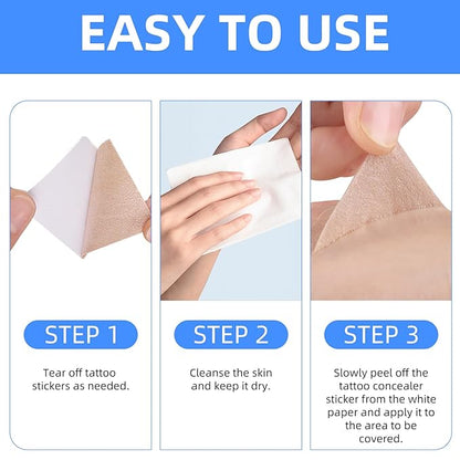 Tattoo Cover up Patch, Waterproof Sweatproof Sticker Patch, of 1)