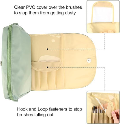 Ofak travel makeup bag with