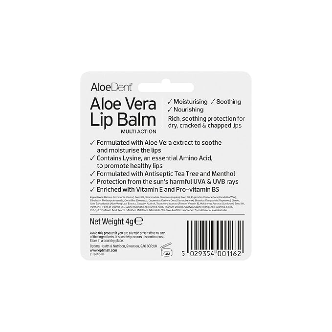 Aloe Vera Sun Protect Lip Balm, g