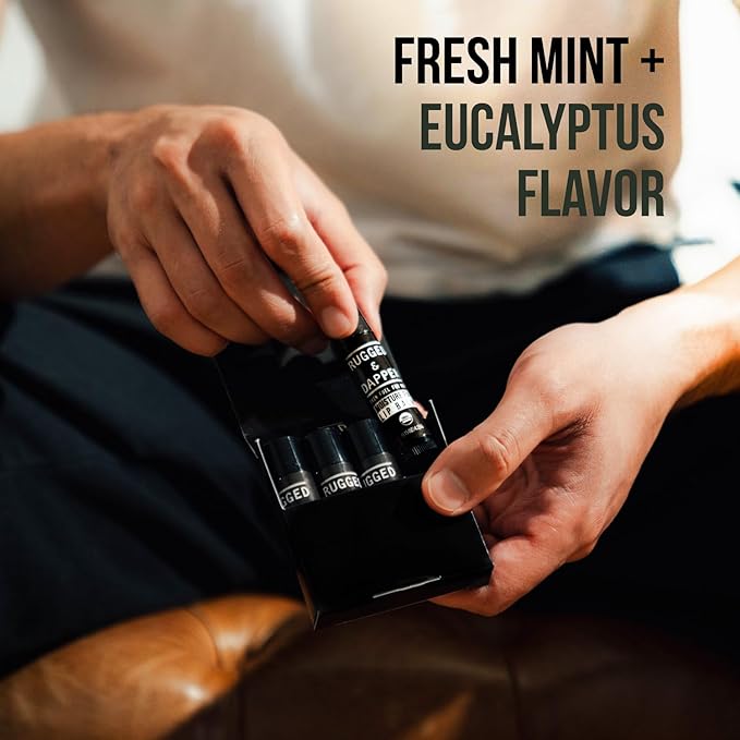 Organic Lip Balm for Men, Mens