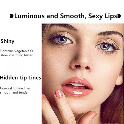 Lip Gloss Set, 2 PCS, Transparent Lip Balm, Gloss