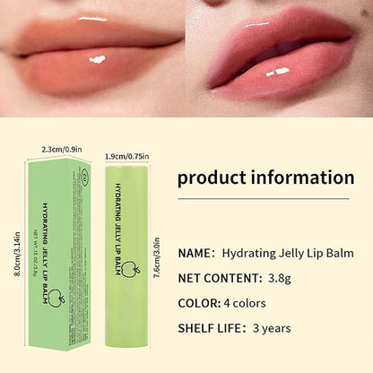 Hydrating Jelly Lipstick,Instantly Hydrating Lip Tint