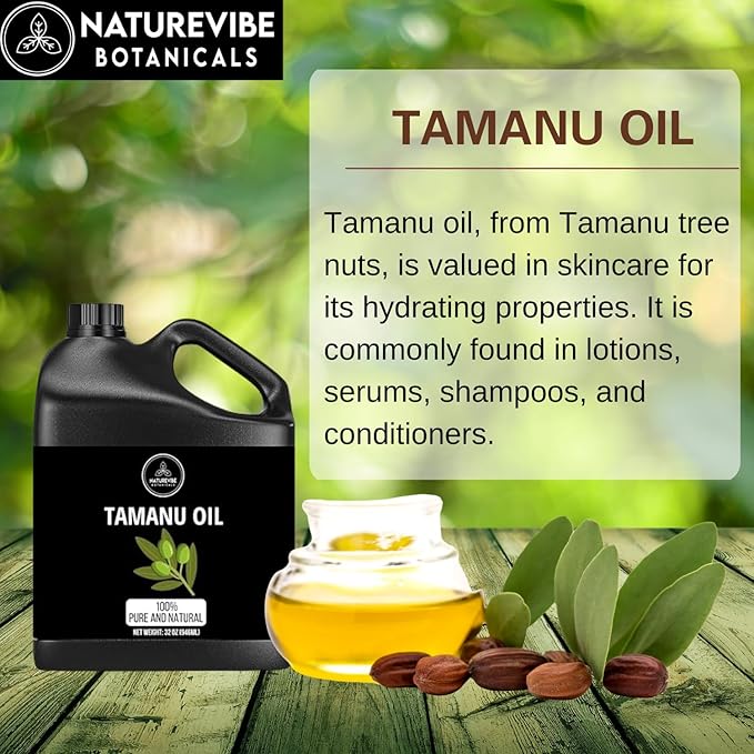 Naturevibe Botanicals Tamanu Oil 32 Ounces