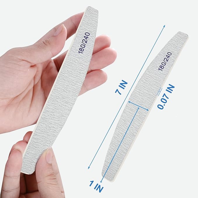 Nail files (12 pack), 180/240