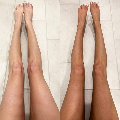 MineTan Best Sellers Self Tanner Bundle | Includes Cult Faves - Violet Self Tan Foam, Rose Mist Face Tanner, Self Tanner Mitt Applicator + Exfoliating Mitt for Self Tan Removal & Prep; No orange tones