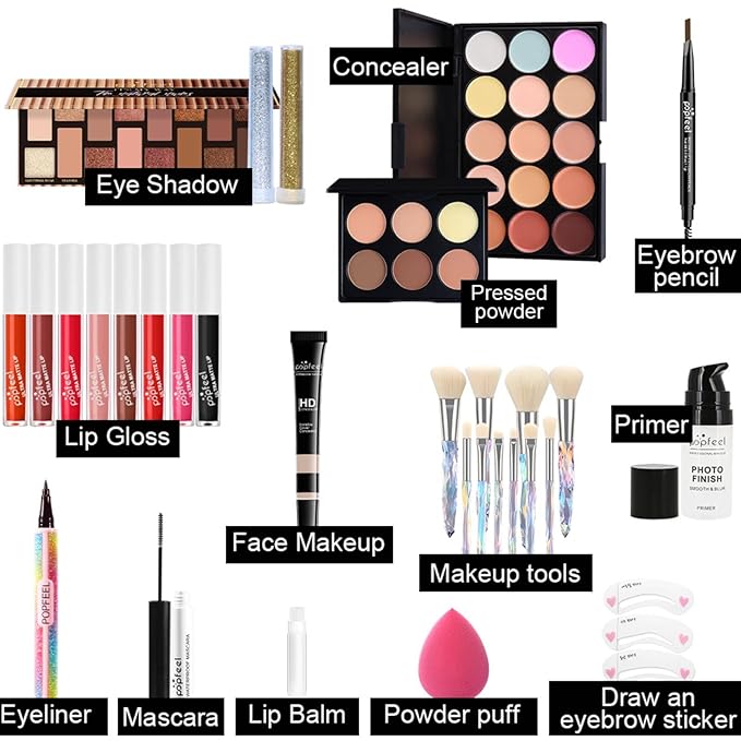 Makeup Kit for Women Full Kit, All in