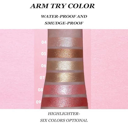 Highlighter Makeup, Liquid Highlighter Beauty Wand, Long Lasting Fl Oz