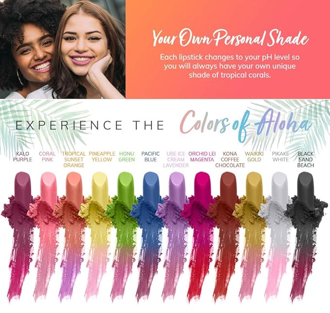 Magic Kiss Pack of 12 Color Changing Aloe Magic