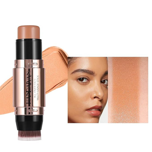 8 Colors Cream Contour Sticks Makeup Kit, Dual-Ended Concealer (06#)