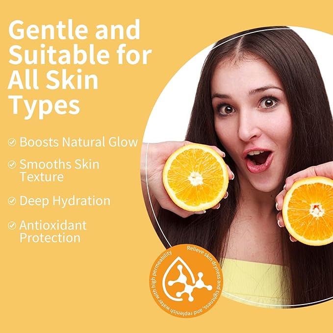 Vitamin C Face Serum with Niacinamide and Tranexamic Hydrate Skin Facial Skin Care Serum 30ml