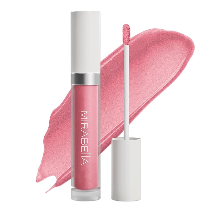 Mirabella Luxe Advanced Formula Moisturizing Lip Gloss, Long-Lasting Moisturizing