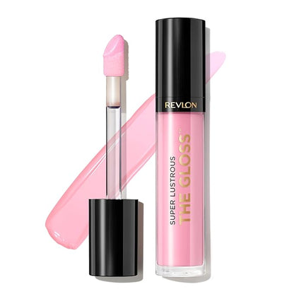 REVLON Lip Gloss, Super Lustrous The Gloss, Non-Sticky, Gloss,