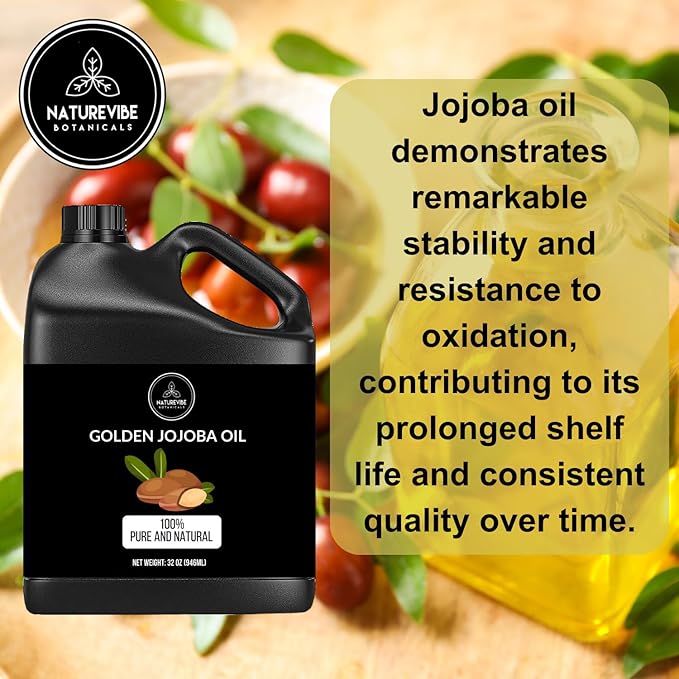 Naturevibe Botanicals Jojoba Oil 32 Ounces