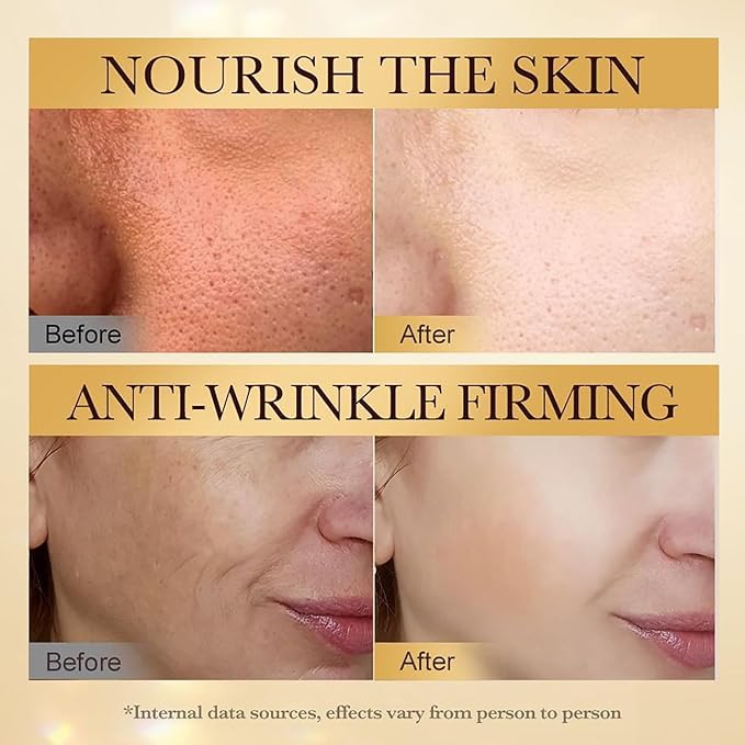 2Pcs Anti-wrinkle Firming Serum, Firm and Plump Face Serum, Anti-Aging Lifting Essence for All Skin Types, Hydrate & Moisturize, Reduce Fine Lines Firms Skin