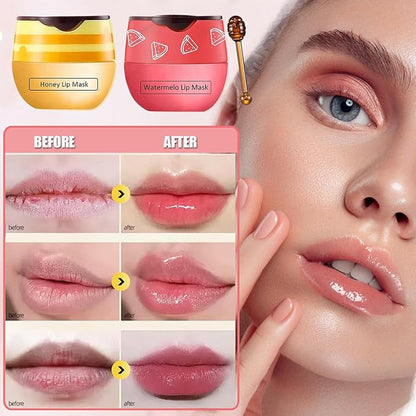 3 PCS Bee Lip Balm Honey Lines