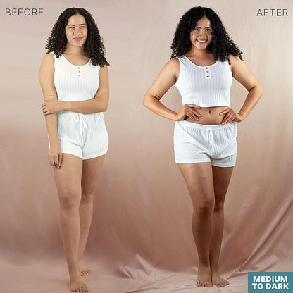 Tanning Lotion Self Tanner Kit - USA Made with Organic & Natural Ingredients, Self Tanning Lotion Face Tanner & Application Kit, Non Toxic Gradual Tan Lotion, Sunless Tanning Lotion for Women & Men