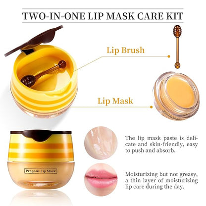 2 PCS Bee Honey Lip Balm