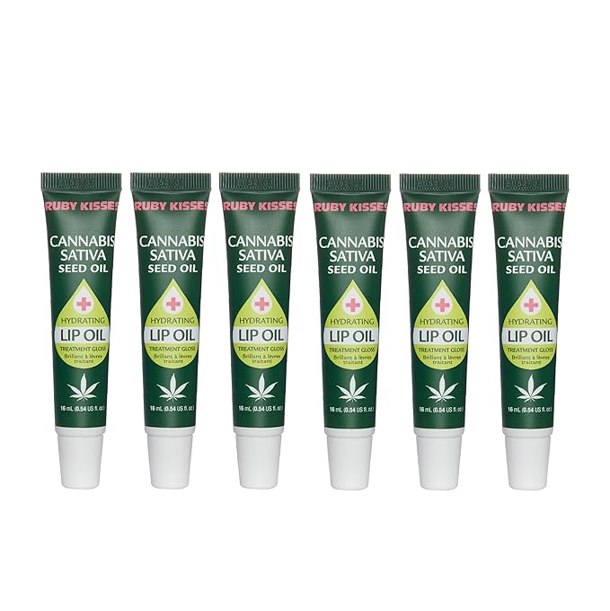 Ruby Kisses Hydrating Lip Oil Cannabis RLO04D1
