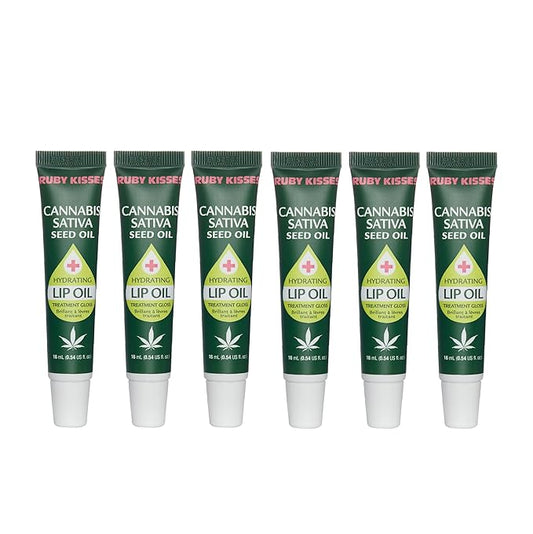 Ruby Kisses Hydrating Lip Oil Cannabis RLO04D1