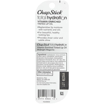ChapStick Total Hydration Vitamin Enriched Midnight