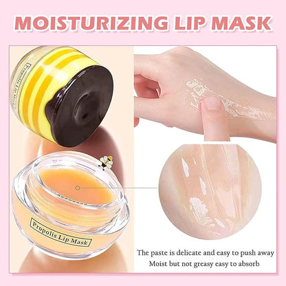 Bee Lip Balm Honey Pot,3 PCS Lines