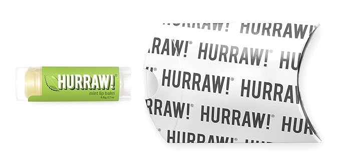 Hurraw! Mint Lip Balm: Organic, Certified