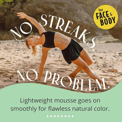 Skinerals self tanner mousse -