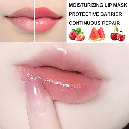 3Pcs Lip Balm Honey Pot Lines