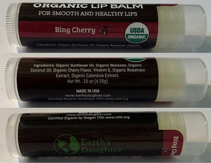 USDA Organic Lip Balm 4-Pack by