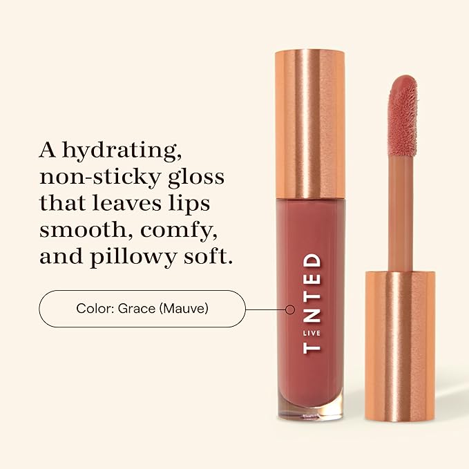 Live Tinted Huegloss High-Shine Lip Gloss - Hydrating, - Mauve