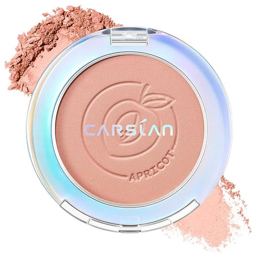 Face Blush, Powder Blush Makeup, Longlasting Highly Pigmented 01 APRICOT