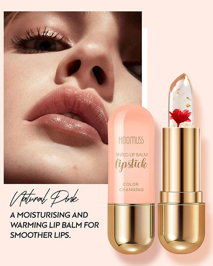 Tinted Lip Balm, Flower Lipstick Tinted