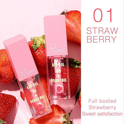 Lip Gloss Set, 4 PCS, Transparent Lip Balm, Gloss