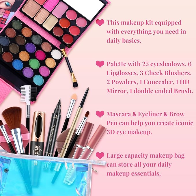Makeup Set for Women Full Kit - 32