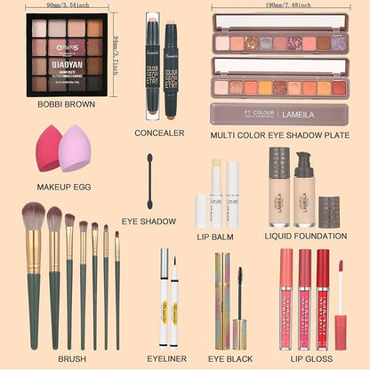 All in One Makeup Kit for Women Eyeshadow