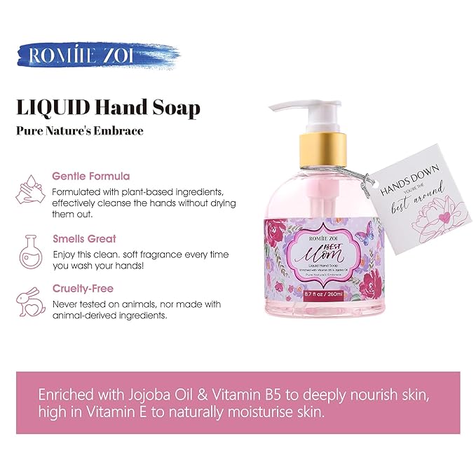 Mini Liquid Hand Soap for Mother's