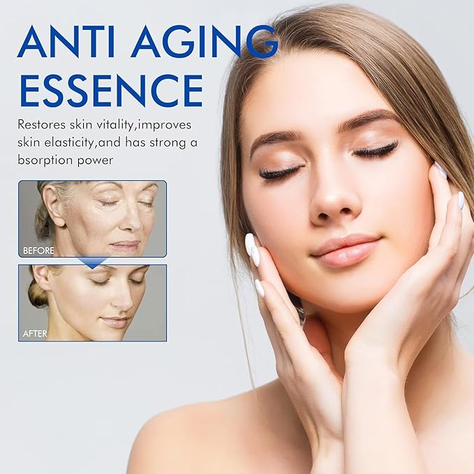 West Month Firming Facial Serum, Skincare Stock Solution, Stock Solution Facial Serum, Reduce Fine Lines Skin-Smooth Looking Skin, Deep Wrinkle Repair Serum, Suitable for All Skin Types(2PCS)
