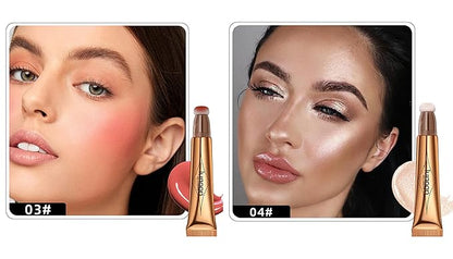 2 Colors Liquid Contour Beauty Wand, Highlighter and Blend. (3#/4#)